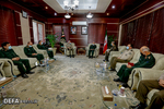 دیدار فرمانده قرارگاه مرکزی حضرت خاتم الانبیاء(ص) با وزیر دفاع