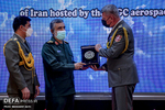 دیدار وابستگان نظامی مستقر در ایران با فرمانده نیروی هوافضای سپاه