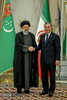 دیدار رئیس جمهور ترکمنستان با دکتر رئیسی