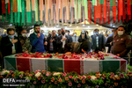 مراسم تشییع پیکر شهید گمنام در ستاد مبارزه با مواد مخدر ریاست جمهوری