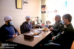 بازدید رئیس عقیدتی سیاسی ستاد‌‌ کل نیروهای مسلح از خبرگزاری دفاع مقدس