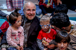 حضور رئیس مجلس در جمع کودکان معلول مؤسسه بهشت امام رضا (ع)