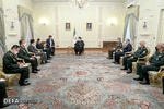 دیدار وزیر دفاع چین با رئیس جمهور