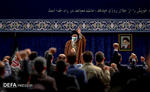 دیدار جمعی از کارگران با امام خامنه‌ای