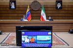 تحویل دومین کشتی نفتکش ساخت ایران به ونزوئلا با حضور روسای جمهور دو کشور
