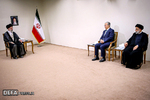 دیدار رئیس‌جمهوری قزاقستان و هیئت همراه با امام خامنه‌ای
