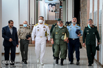 بازدید جمعی از فرماندهان ارشد نیروهای مسلح از موزه ملی انقلاب اسلامی و دفاع مقدس