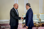 دیدار وزیر امور خارجه آذربایجان با رئیس‌مجلس
