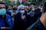 تشییع پیکرهای مطهر ۵ شهید مدافع حرم در مشهد