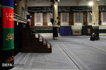 مراسم عزاداری شب تاسوعای حسینی علیه‌السلام با حضور حضرت امام خامنه‌ای