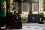 مراسم عزاداری شب تاسوعای حسینی علیه‌السلام با حضور حضرت امام خامنه‌ای