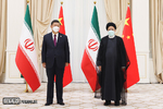 دیدار روسای جمهور ایران و چین