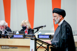 سخنرانی حجت الاسلام رئیسی در اجلاس عالیرتبه آموزشی یونسکو