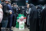 مراسم وداع با پیکر مطهر شهید «تورج اردلان» در معراج شهدای تهران