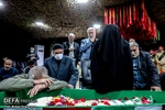 مراسم وداع با پیکر مطهر شهید «سید علی میری» در معراج شهدای تهران