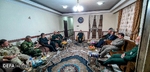 نشست فرماندهان ارشد نیروهای مسلح استان کرمانشاه با حضور رئیس بنیاد حفظ آثار و نشر ارزش‌های دفاع مقدس