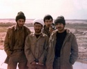 شهید صادق گنجی (نفر سوم از سمت راست)