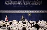 دیدار جمعی از فضلا، طلاب و مبلغین با امام خامنه‌ای