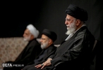 مراسم عزاداری شام غریبان حسینی (ع) با حضور رهبر معظم انقلاب اسلامی