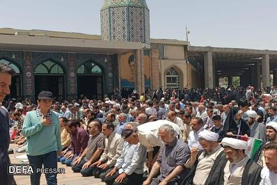 تصاویر(۱)/ تجلی وحدت و حمایت در جمعه خشم و نصر اراک