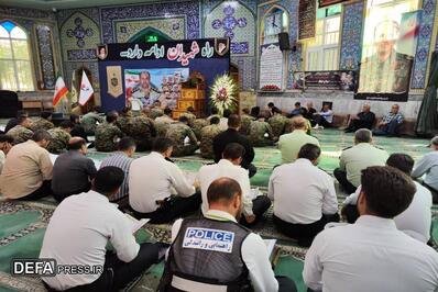 تصاویر/ مراسم ترحیم شهید والامقام حسن آقایی، شهید حمله تروریستی اسراییل سفاک