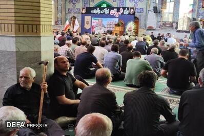 تصاویر/ مراسم ترحیم شهید والامقام حسن آقایی، شهید حمله تروریستی اسراییل سفاک