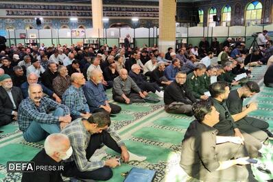 تصاویر/ مراسم ترحیم شهید والامقام حسن آقایی، شهید حمله تروریستی اسراییل سفاک