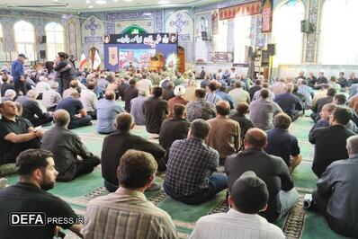 تصاویر/ مراسم ترحیم شهید والامقام حسن آقایی، شهید حمله تروریستی اسراییل سفاک