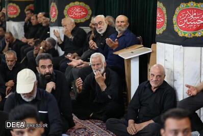مراسم شب هفت سرتیپ دوم پاسدار شهید والامقام موسویان عصر امروز شهر ناراق مسجد جامع