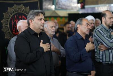 مراسم شب هفت سرتیپ دوم پاسدار شهید والامقام موسویان عصر امروز شهر ناراق مسجد جامع