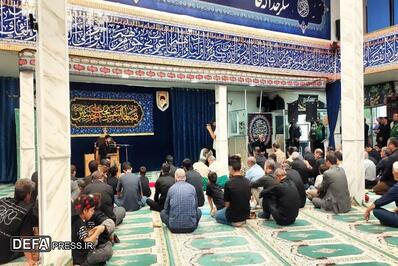 مراسم سالگرد شهید کربلایی جواد سعیدی