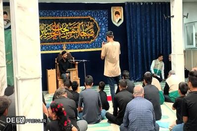 مراسم سالگرد شهید کربلایی جواد سعیدی