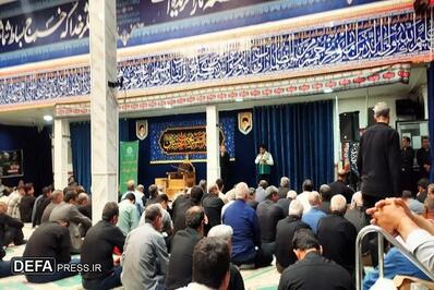 مراسم سالگرد شهید کربلایی جواد سعیدی