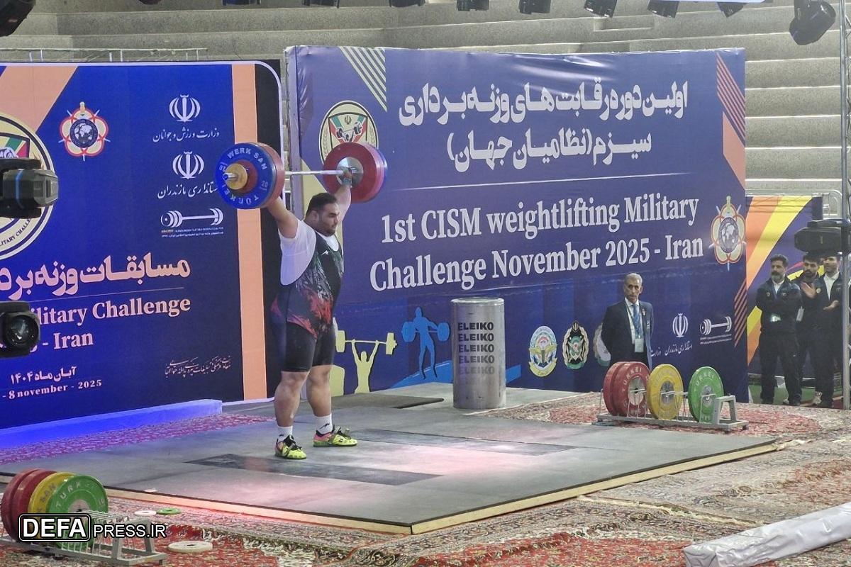 Иранский спортсмен стал самым сильным тяжелоатлетом соревнований по тяжёлой атлетике среди армий мира.