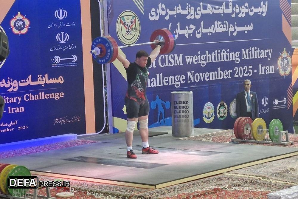 Иранский спортсмен стал самым сильным тяжелоатлетом соревнований по тяжёлой атлетике среди армий мира.