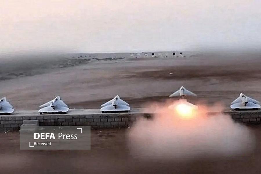 Разрушение американских военных баз в Персидском заливе с помощью беспилотников «Хадид‑110».