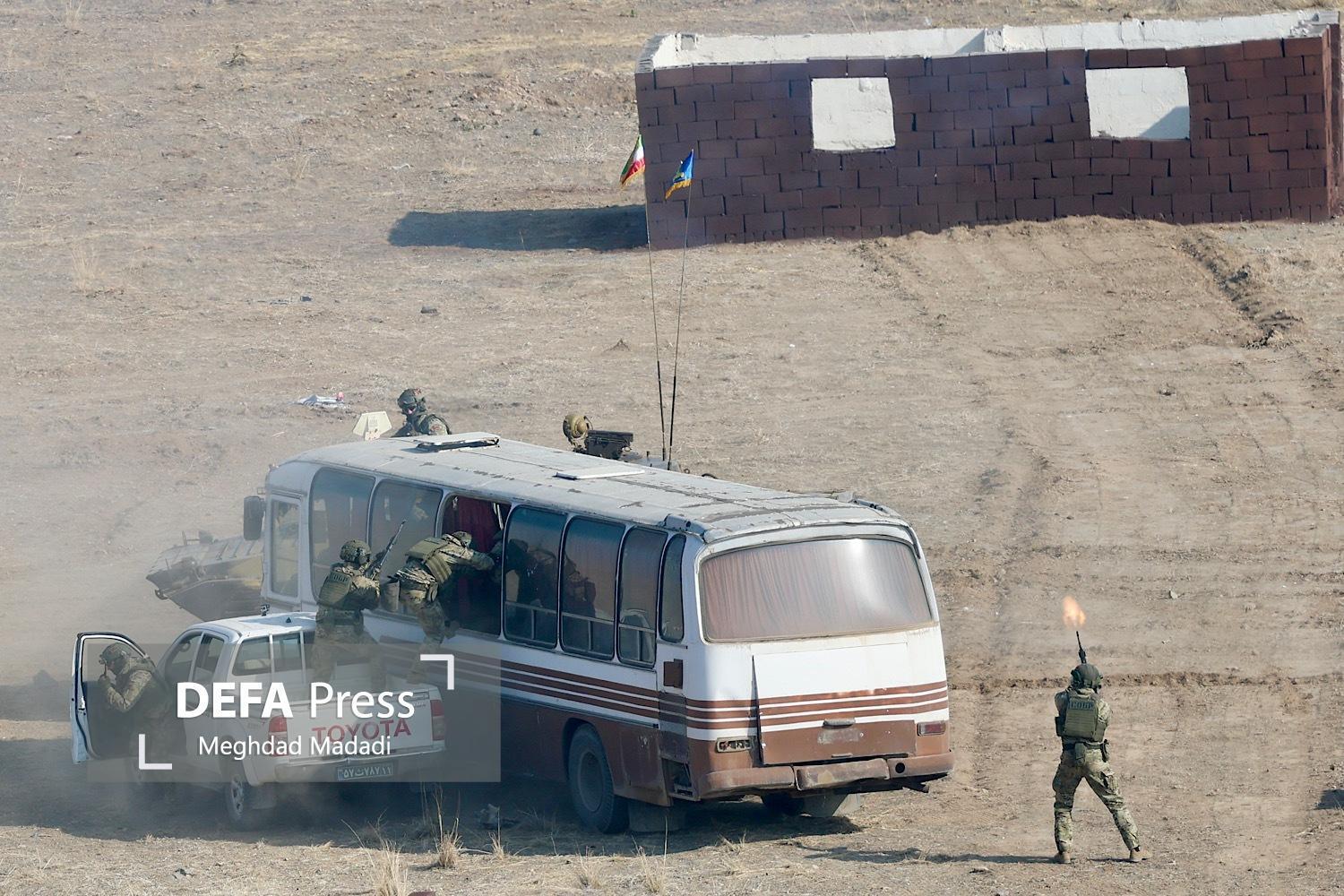 Завершение антитеррористических учений «Саханд‑2025».