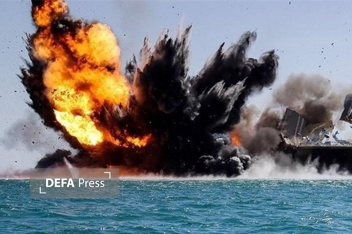 Ракетная атака КСИР на американский авианосец боевой поддержки MST