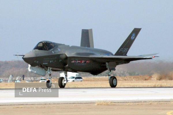 Американский истребитель F-35, по которому был нанесен удар над Ираном