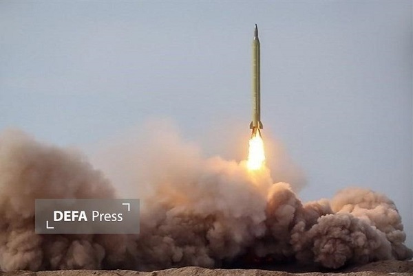 Ракетный удар Ирана по центру оккупированной Палестины