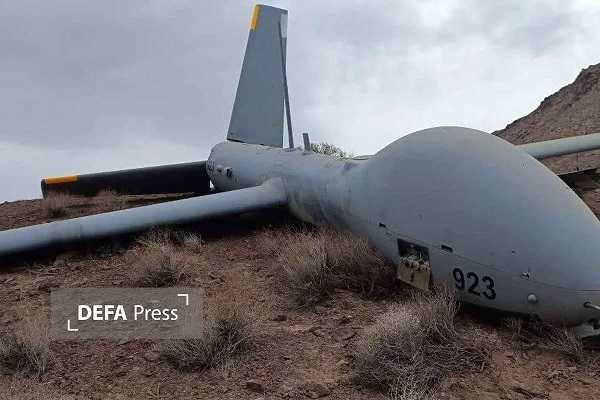 Эксклюзивно / Перехват беспилотник «Hermes» в Тангестане (провинция Бушехр) КСИР