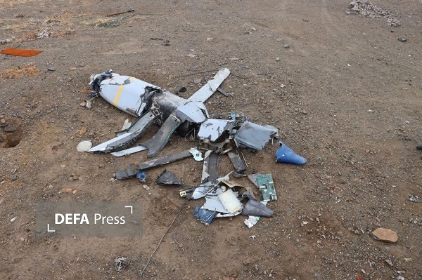 Уничтожение беспилотника «Hermes» сионистского режима силами ПВО армии