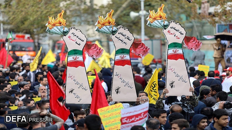 ایران میں سامراج مخالف ریلیاں