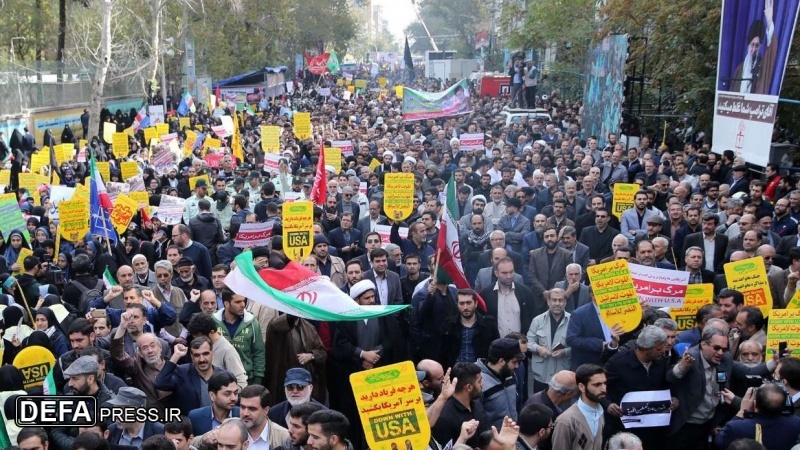 ایران میں امریکہ مخالف ریلیوں کا پاک و ھند کے ذرائع ابلاغ میں انعکاس