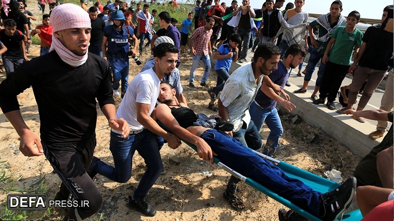 صیہونی فورسز سے جھڑپیں، 148 فلسطینی زخمی