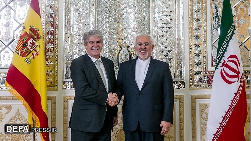 ایران اور اسپین کے وزرائےخارجہ کی ملاقات