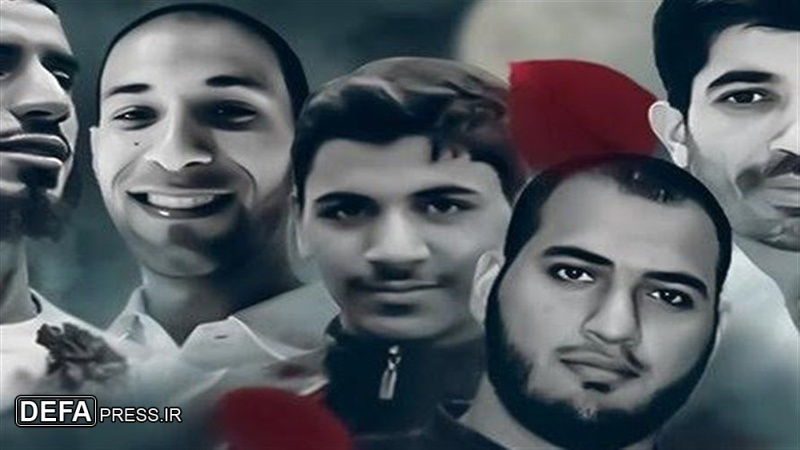 بحرینی شہدا کی تدفین میں امریکہ اور اسرائیل کے خلاف نعرے