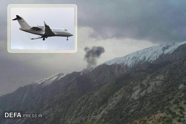 ایران کی فضائی حدود میں ترکی کا مسافر طیارہ گر کر تباہ ہوگيا