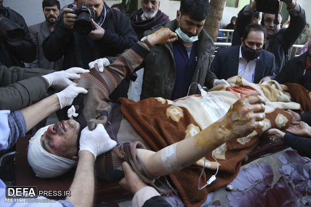 کابل ، مسجد الزھرا کے قریب خودکش حملہ متعدد شہید و زخمی