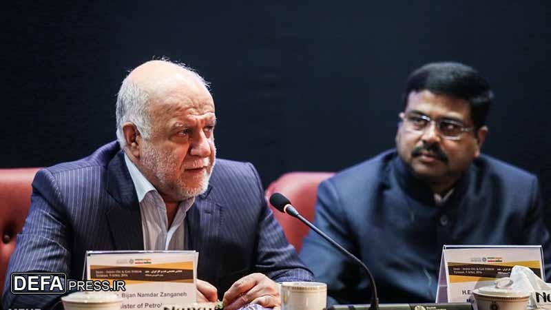 ایران و ہندوستان کے وزرائے پٹرولیم کی ملاقات